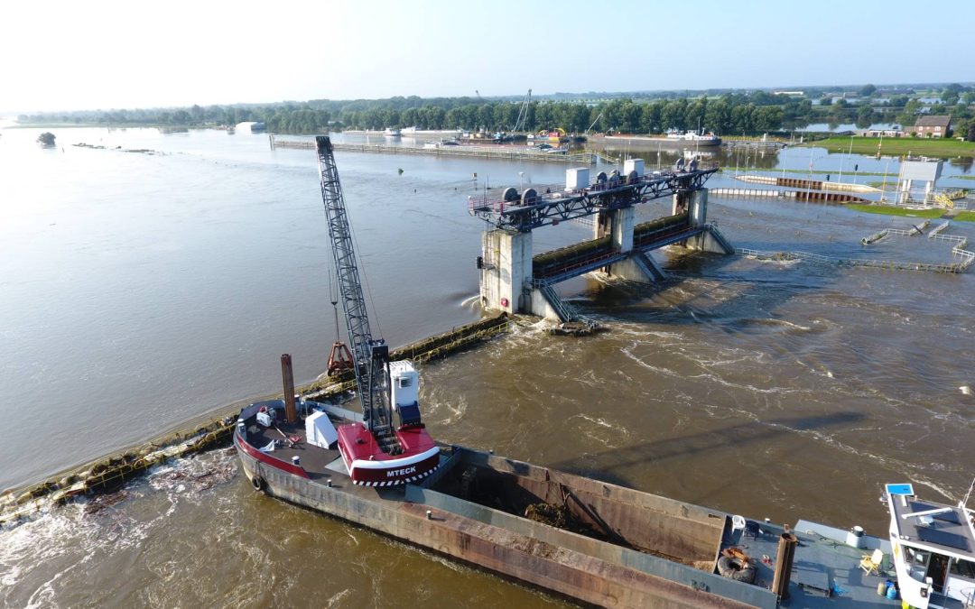 Sambeek hoogwater zomer 2021